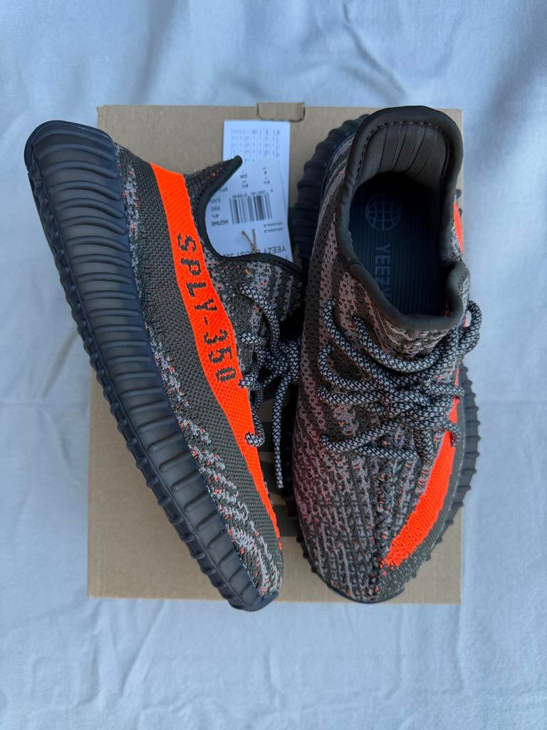 Yeezy Boost 350 V2 Carbon Beluga - Maat 37 1/3, Kleding | Dames, --, Bruin, Nieuw, Ophalen of Verzenden