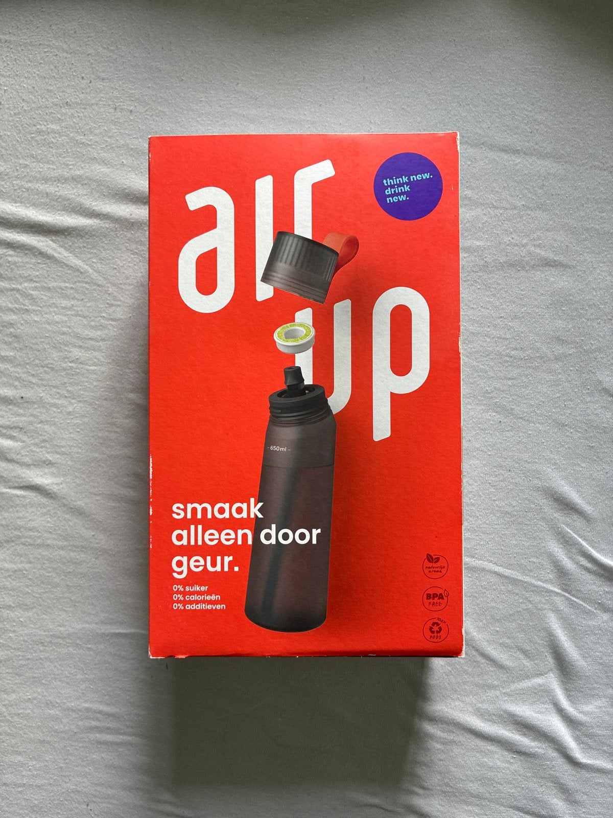 Air Up drinkfles - smaak alleen door geur (650ml), Ophalen, Nieuw