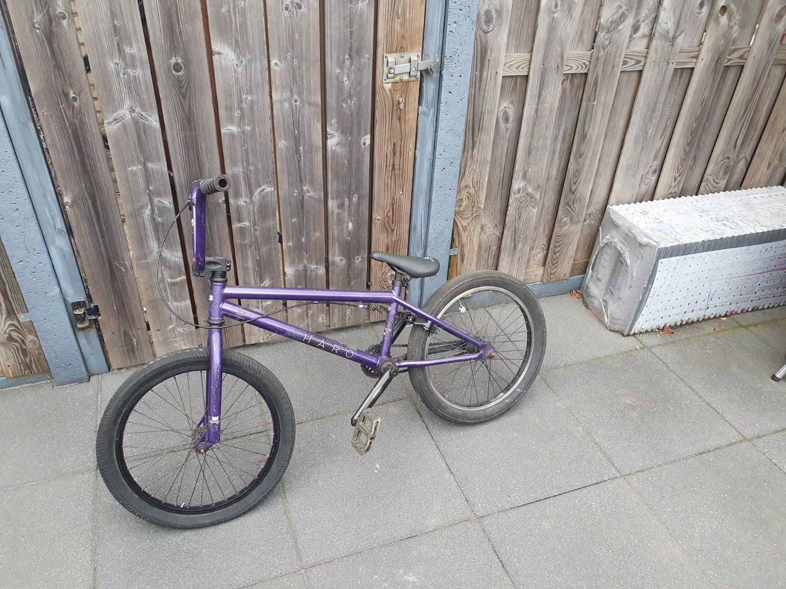 bmx paars 18 ince, Ophalen, Staal