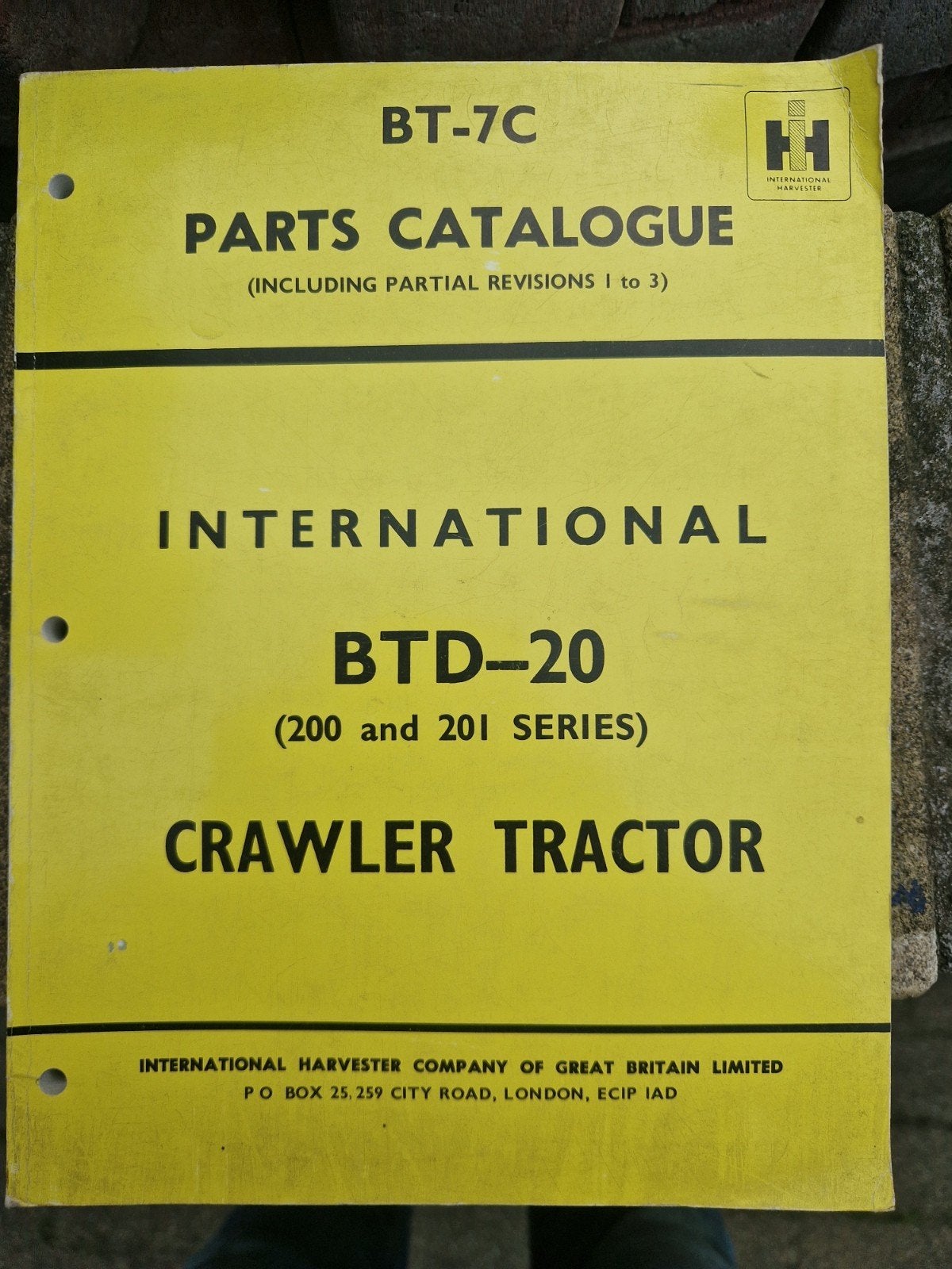 International Harvester BTD-20 Crawler Tractor, Ophalen of Verzenden