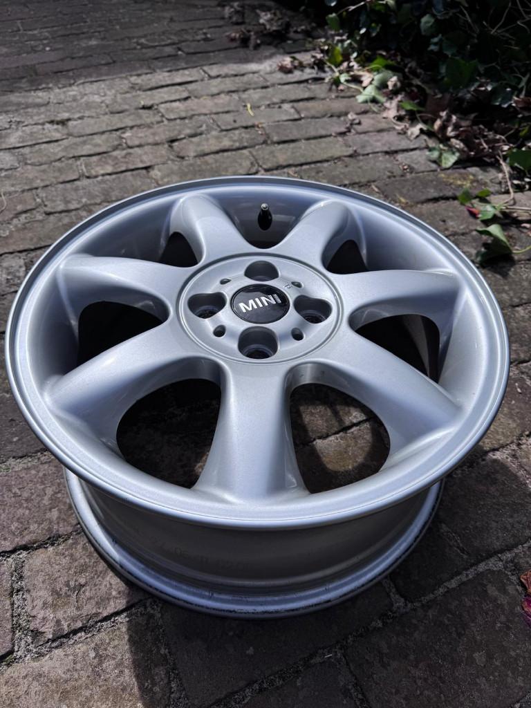 4 stuks 16 inch Velgen Mini, Auto-onderdelen, Ophalen, Gebruikt, Velg(en), 16 inch