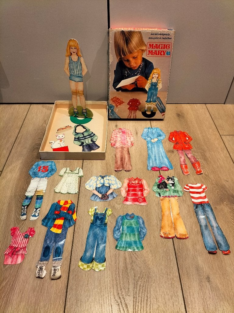 Magic Mary - aankleedpopje - Jumbo, Een of twee spelers, Ophalen of Verzenden, Gebruikt