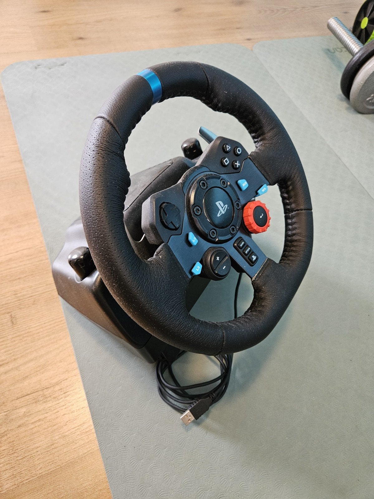 Racestuur voor de handige Harry (synchronisatieprobleem), Spelcomputers en Games, Ophalen, Racestuur, PlayStation, Niet werkend