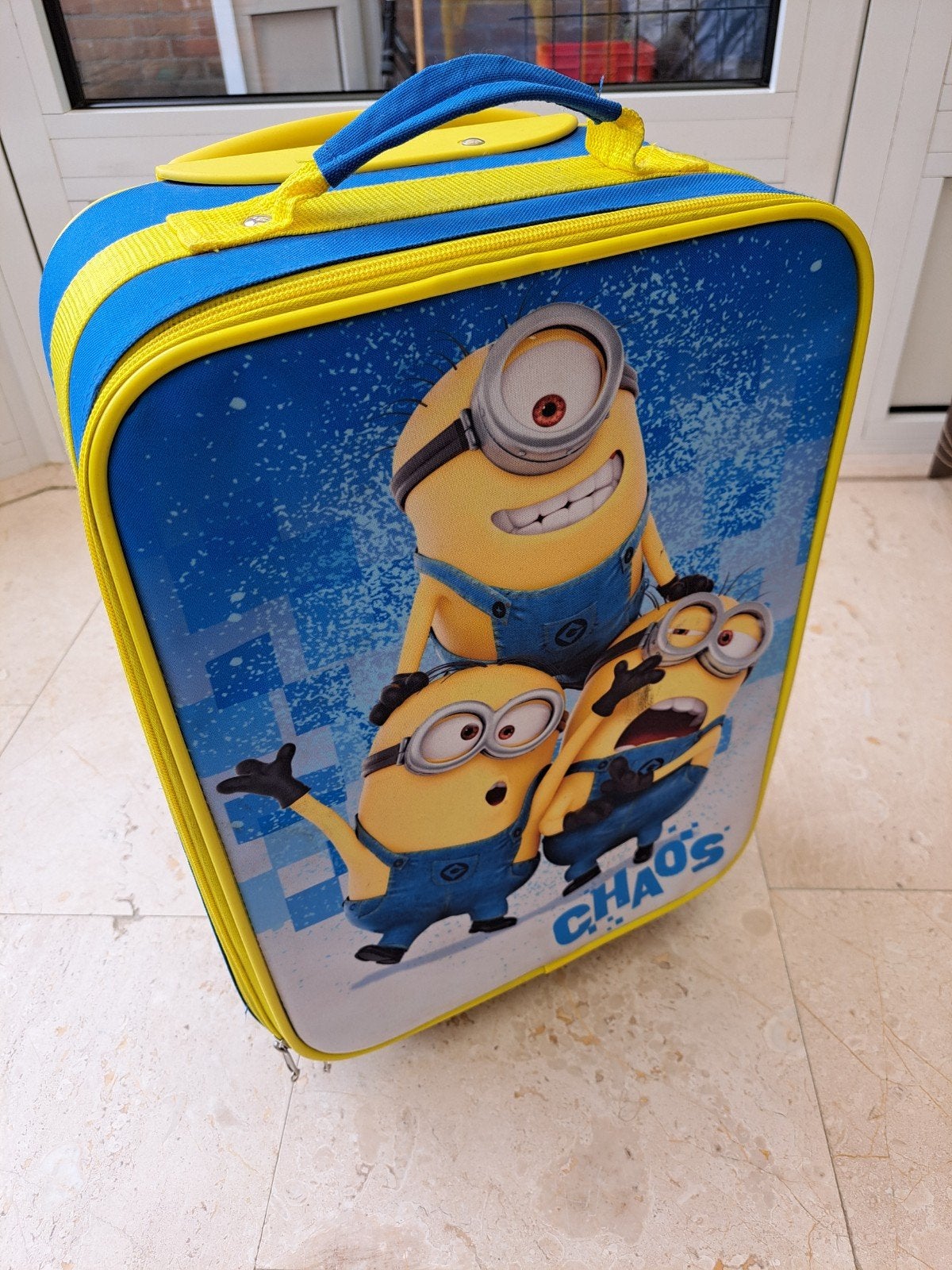 Minions koffer, Sieraden, Tassen en Uiterlijk, Koffers, Ophalen of Verzenden, Hard kunststof, Minder dan 50 cm, Minder dan 35 cm