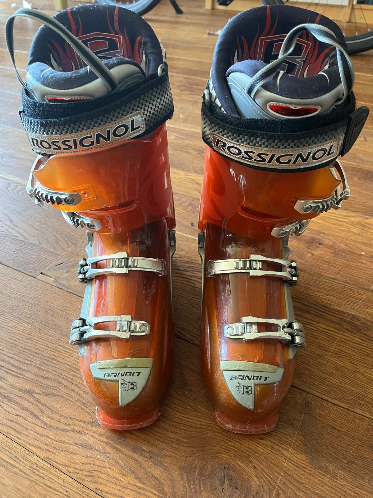 Rossignol Bandit Ski Schoenen - Oranje, maat wrsl 41, Sport en Fitness, Ophalen, Gebruikt, Rossignol, Schoenen