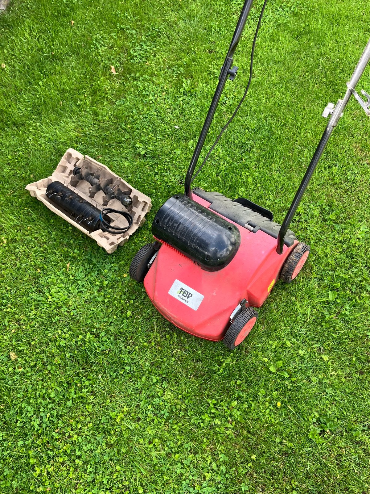 Defecte verticuteermachine, Tuin en Terras, Ophalen, Gebruikt