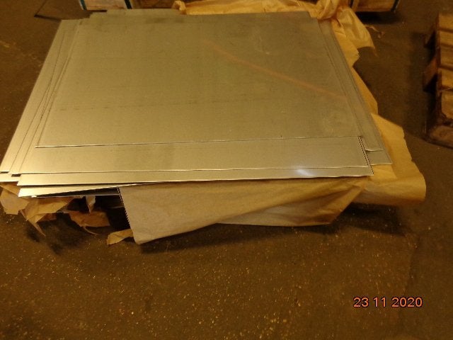 rvs plaat  1-2-3 mm, Doe-het-zelf en Verbouw, Metalen, Ophalen, Nieuw, Handelsonderneming van alphen vof, St antoinedijk 11 B  4751SC OUD GASTEL