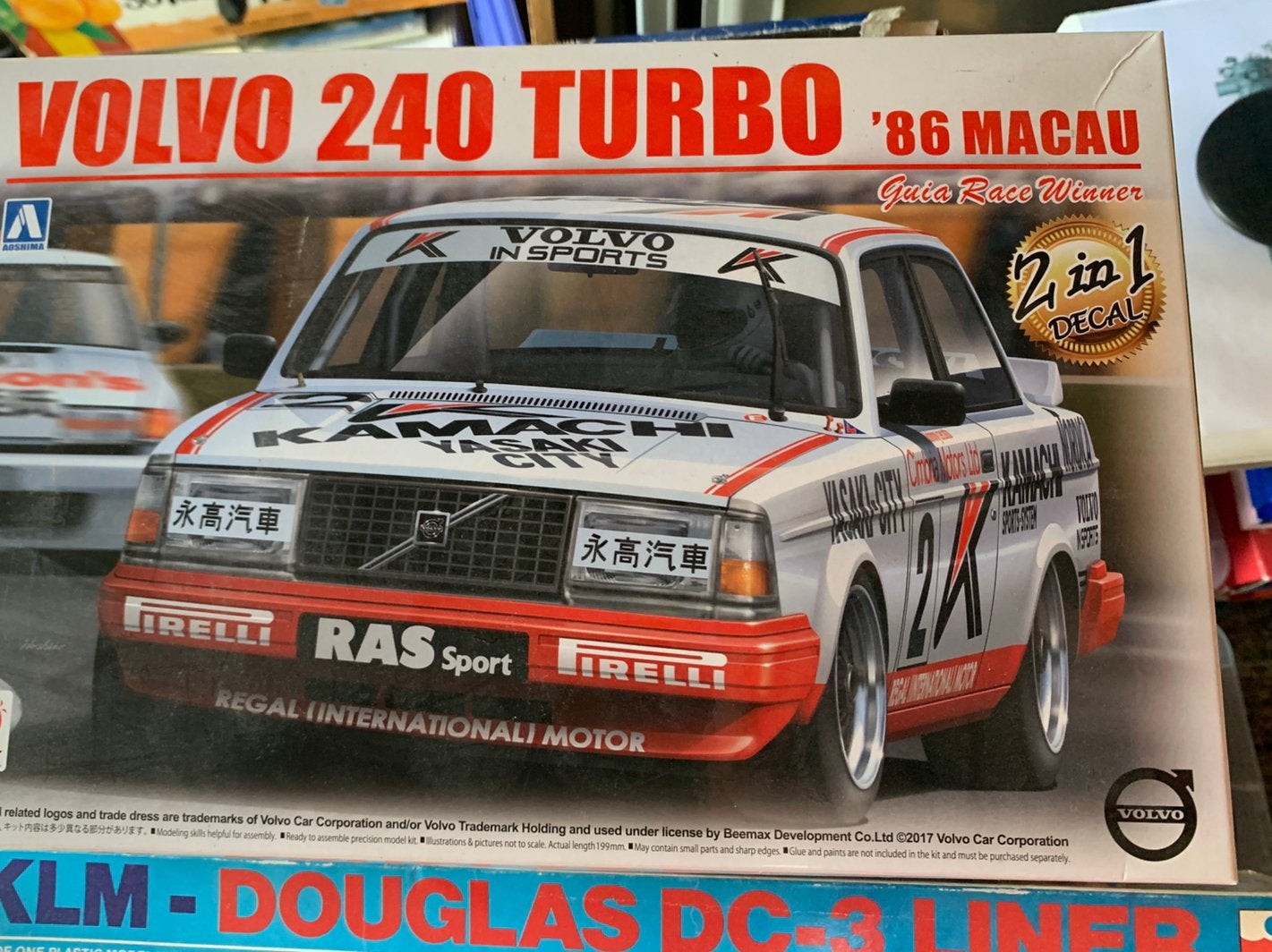 Volvo 240 Turbo Macau, Overige merken, Auto, Groter dan 1:32, Ophalen of Verzenden