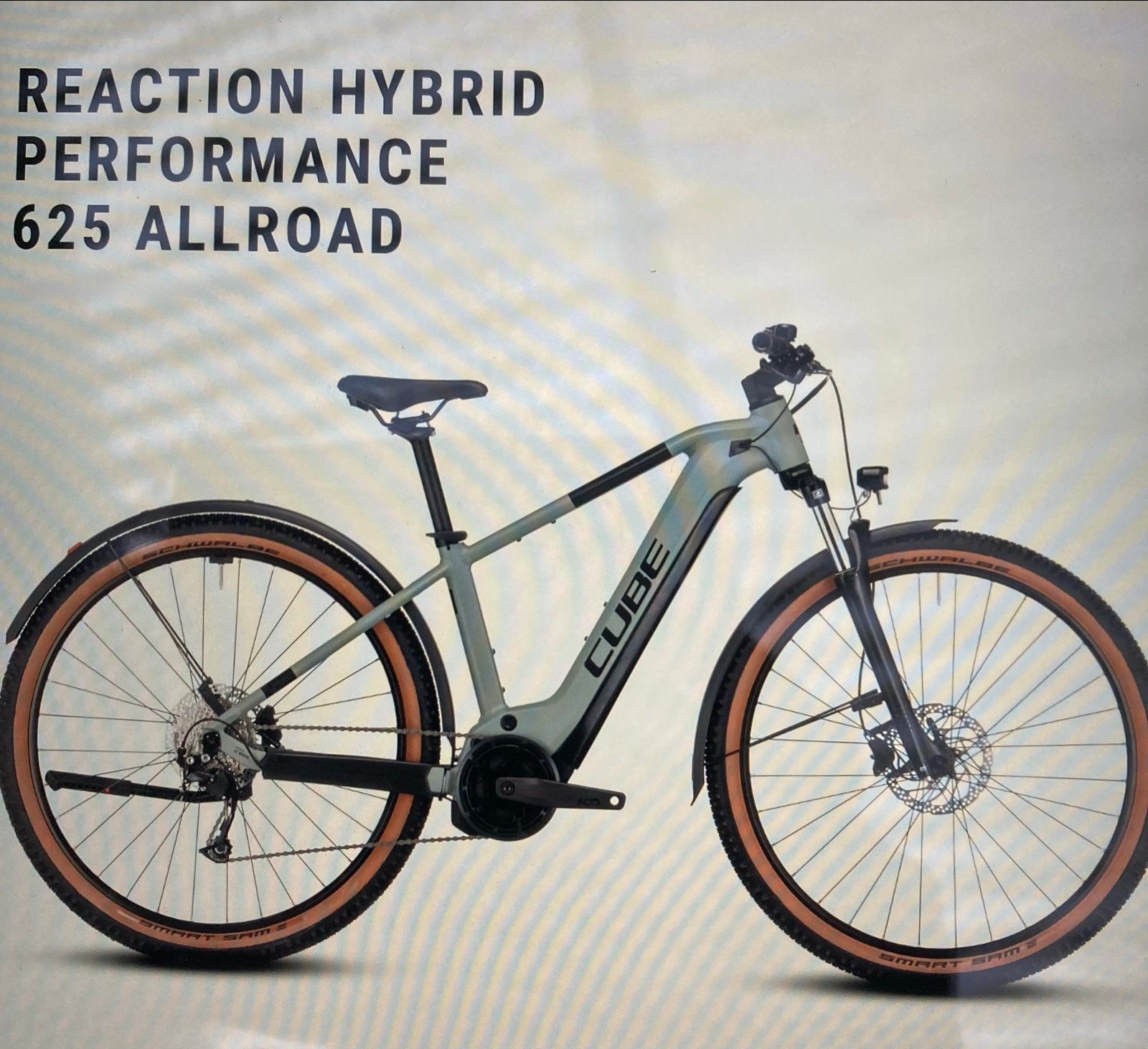 Cube Reaction Hybrid Performance 625 Allroad E-MTB, Fietsen en Brommers, Ophalen, Zo goed als nieuw, Cube, 50 km per accu of meer