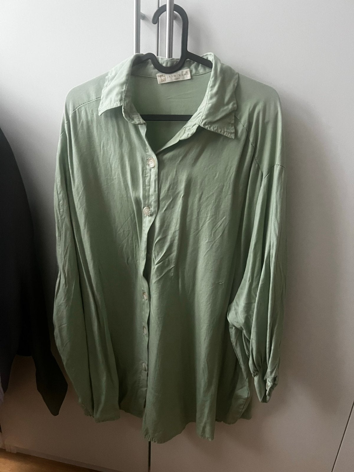 Legergroen khaki blouse one size, Ophalen of Verzenden, Zo goed als nieuw, Groen