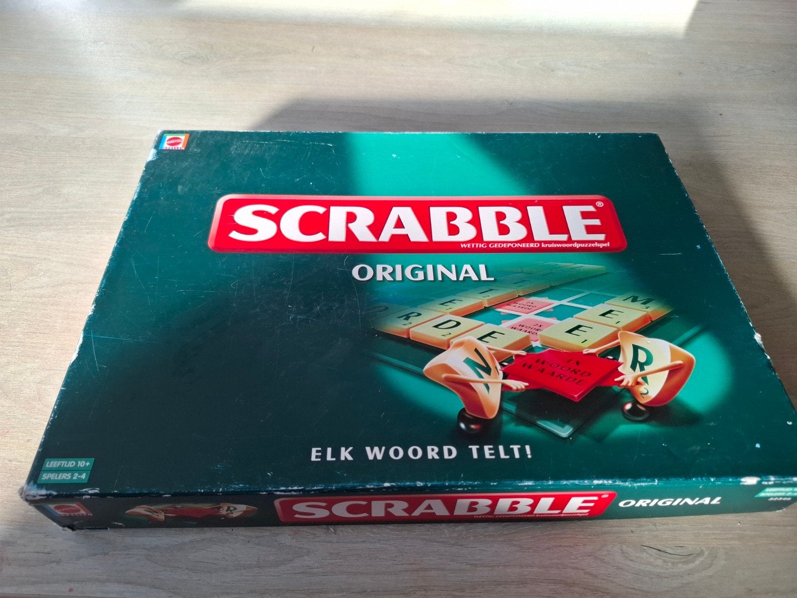 Scrabble Original Bordspel - Compleet en Goede Staat, Hobby en Vrije tijd, Gezelschapsspellen | Bordspellen, Mattel, Gebruikt