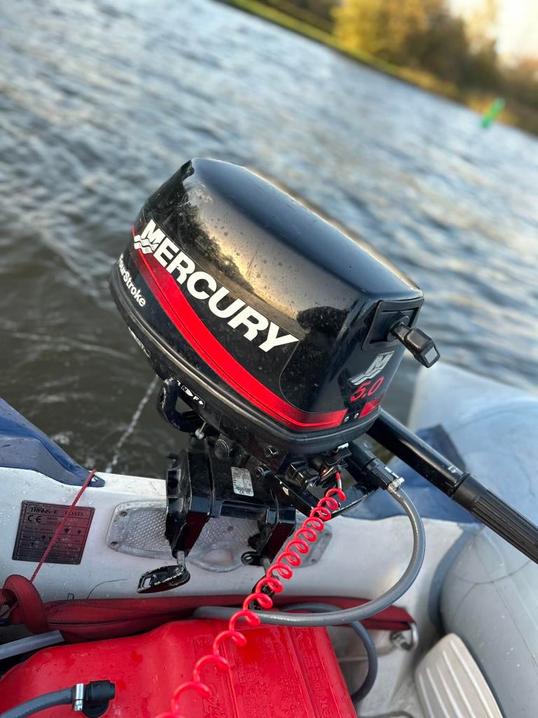 Mercury 5pk buiteboortmoter, Ophalen of Verzenden, Zo goed als nieuw, Motor en Techniek, Motorboot