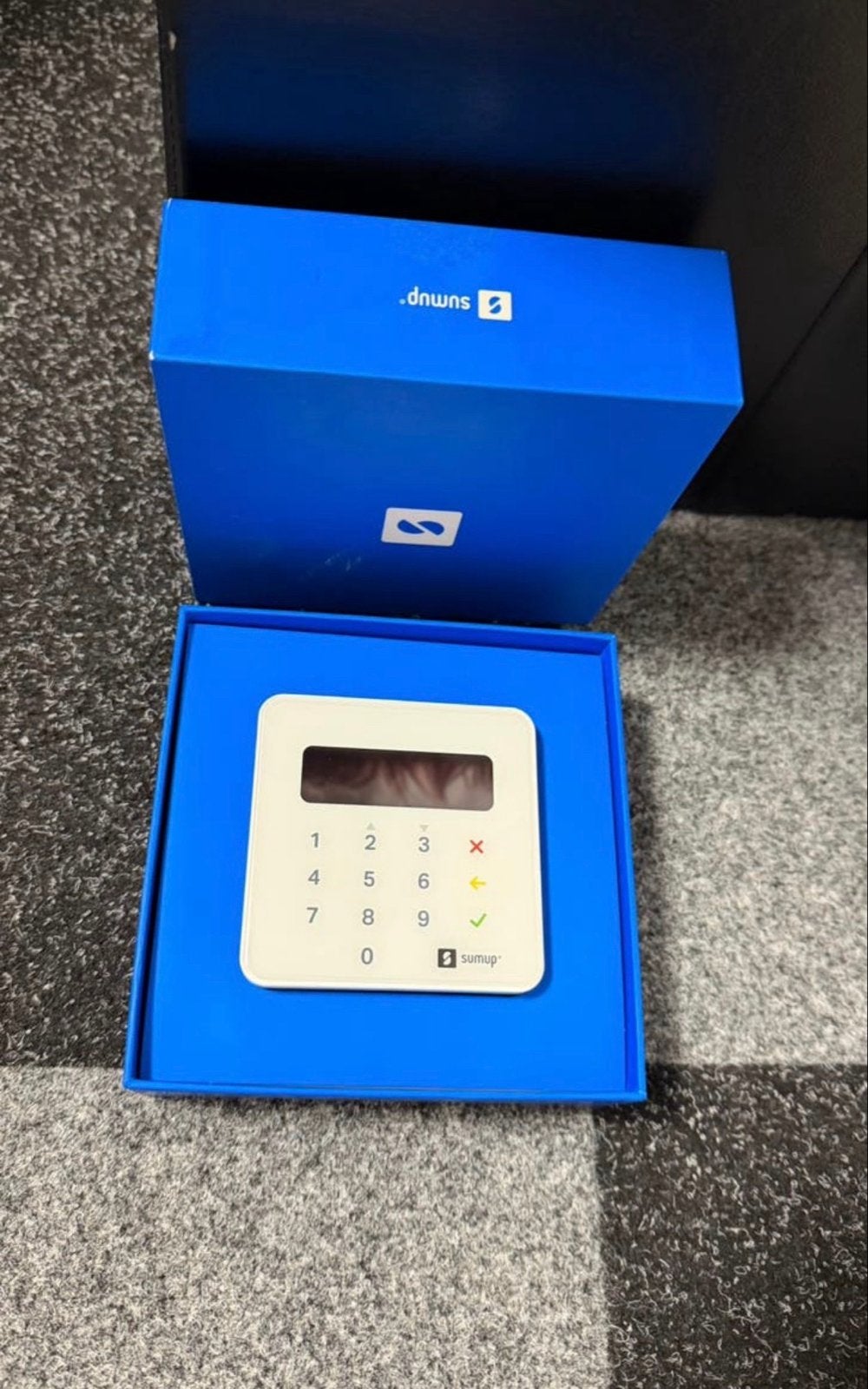 SumUp Air pinautomaat - Draagbaar en gebruiksvriendelijk, Ophalen