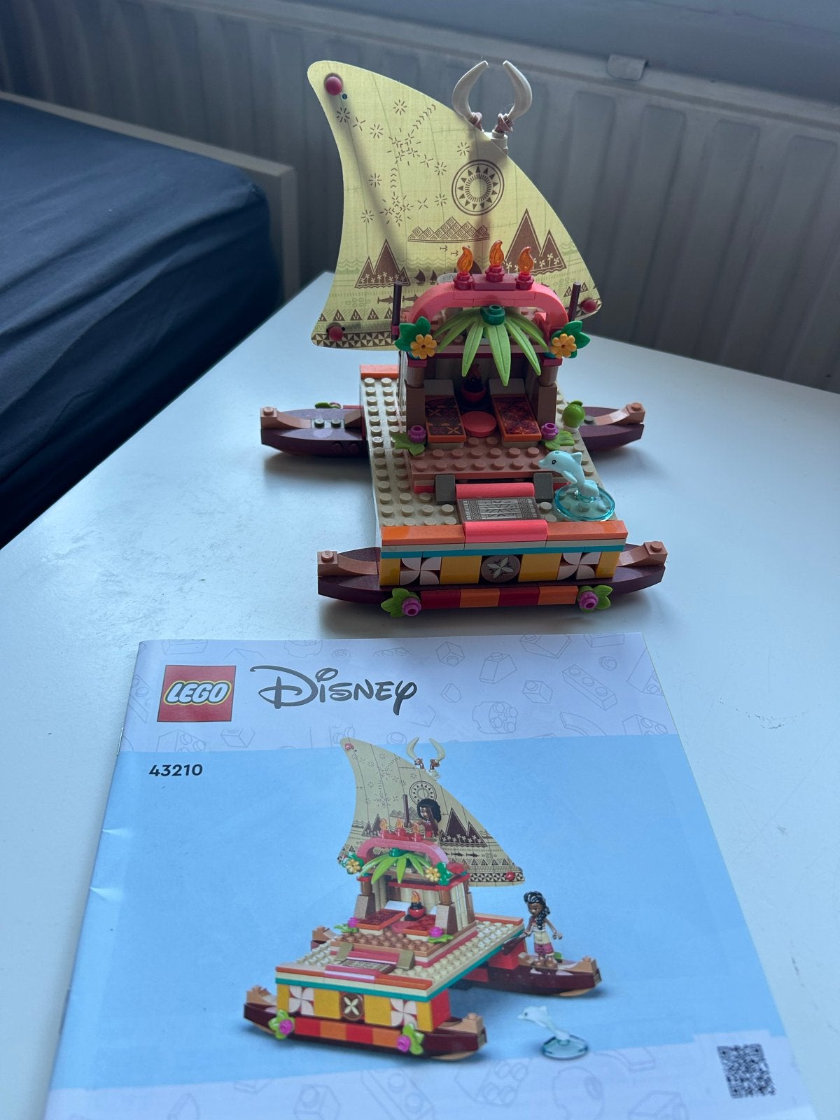 LEGO Disney Vaiana's Ontdekkingsboot 43210, Ophalen of Verzenden, Zo goed als nieuw, Overige merken