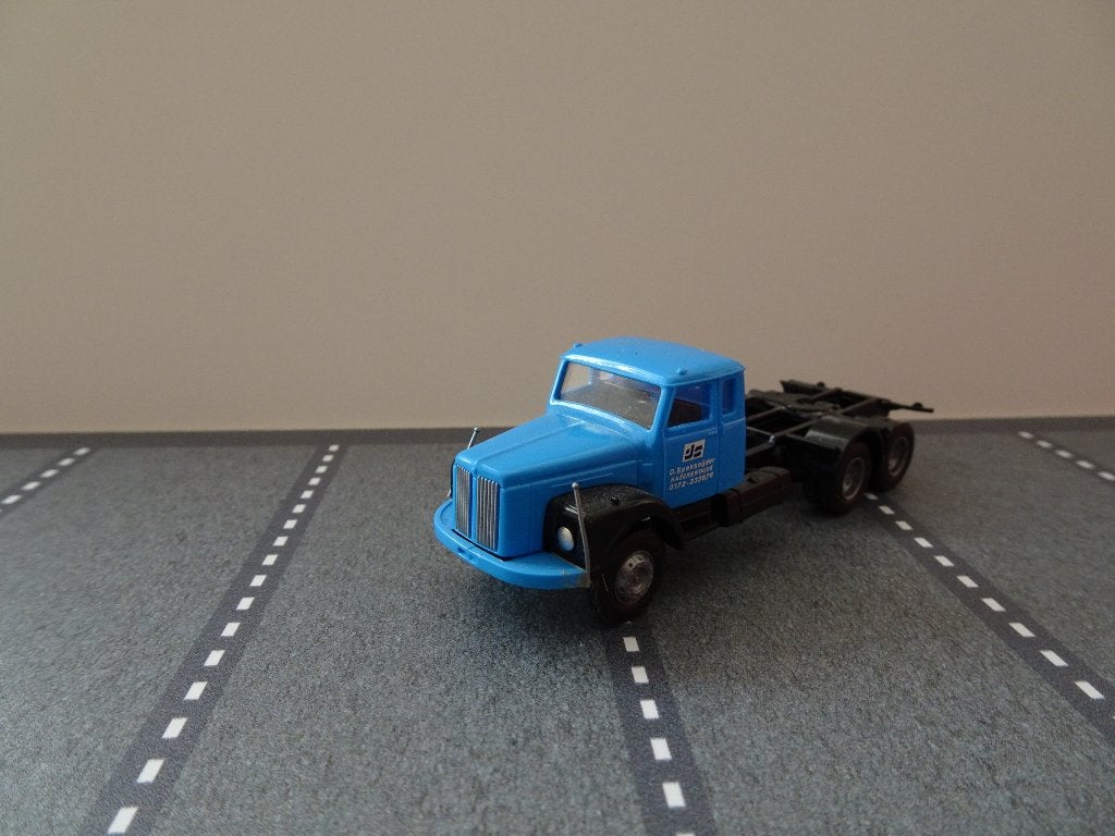 62 epcohe herpa scania torpedo speksnijder hazerswoude 1:87, Ophalen of Verzenden, Zo goed als nieuw, Bus of Vrachtwagen, Herpa