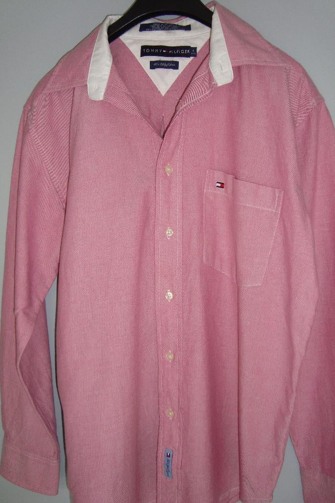 ROZE BLOUSE TOMMY HILFIGER MT XL, Kleding | Dames, Verzenden, Maat 46/48 (XL) of groter, Zo goed als nieuw, Roze