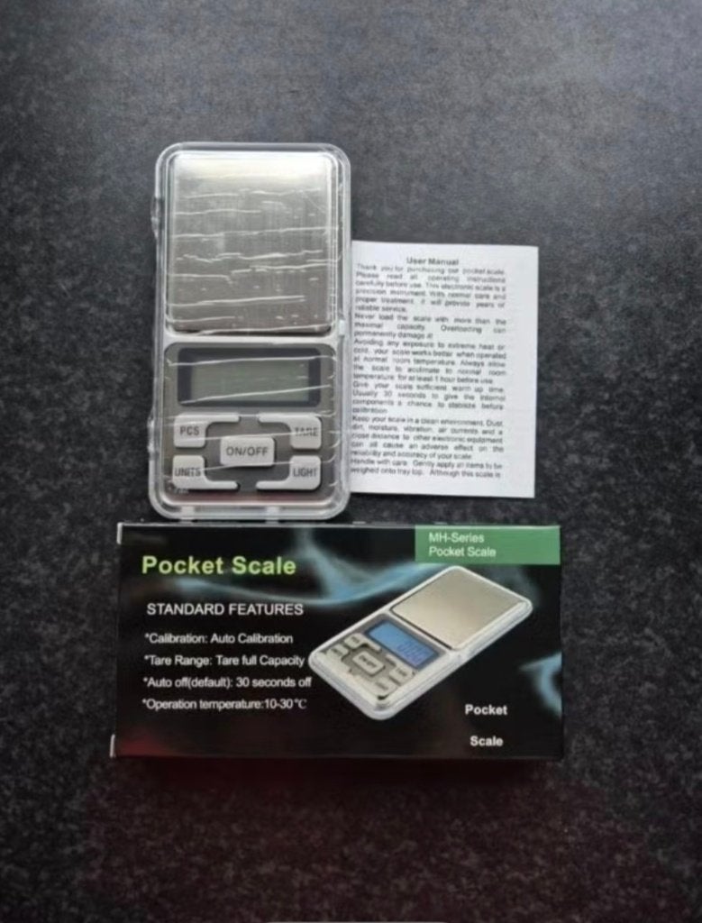 Nieuwe Zakweegschaal mini 0.01 tot 500g., Ophalen of Verzenden, Nieuw