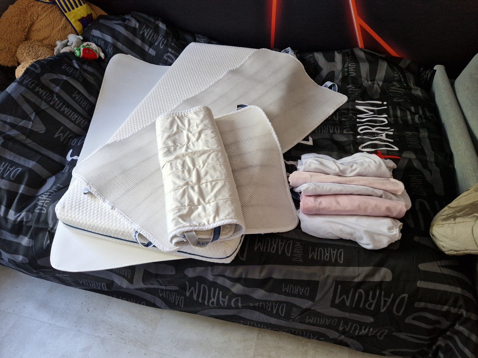 Aerosleep Evolution matras met toebehoren, Ophalen, Gebruikt, Minder dan 140 cm, Matras