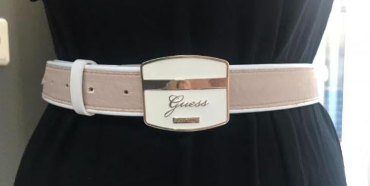 Originele Guess riem mt. S, Echt leder, 90 tot 100 cm, Tailleriem, Ophalen of Verzenden