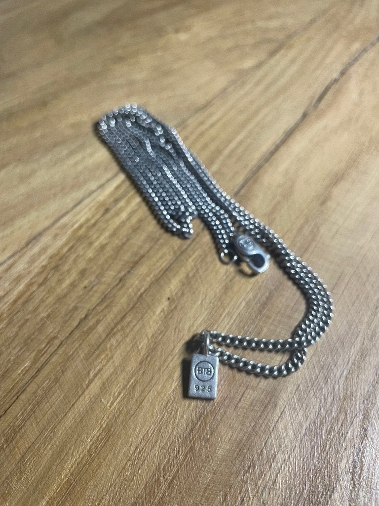 budha to budha Ketting Essential Mini 925 Zilver, Ophalen of Verzenden, Zo goed als nieuw, Zilver, Zilver