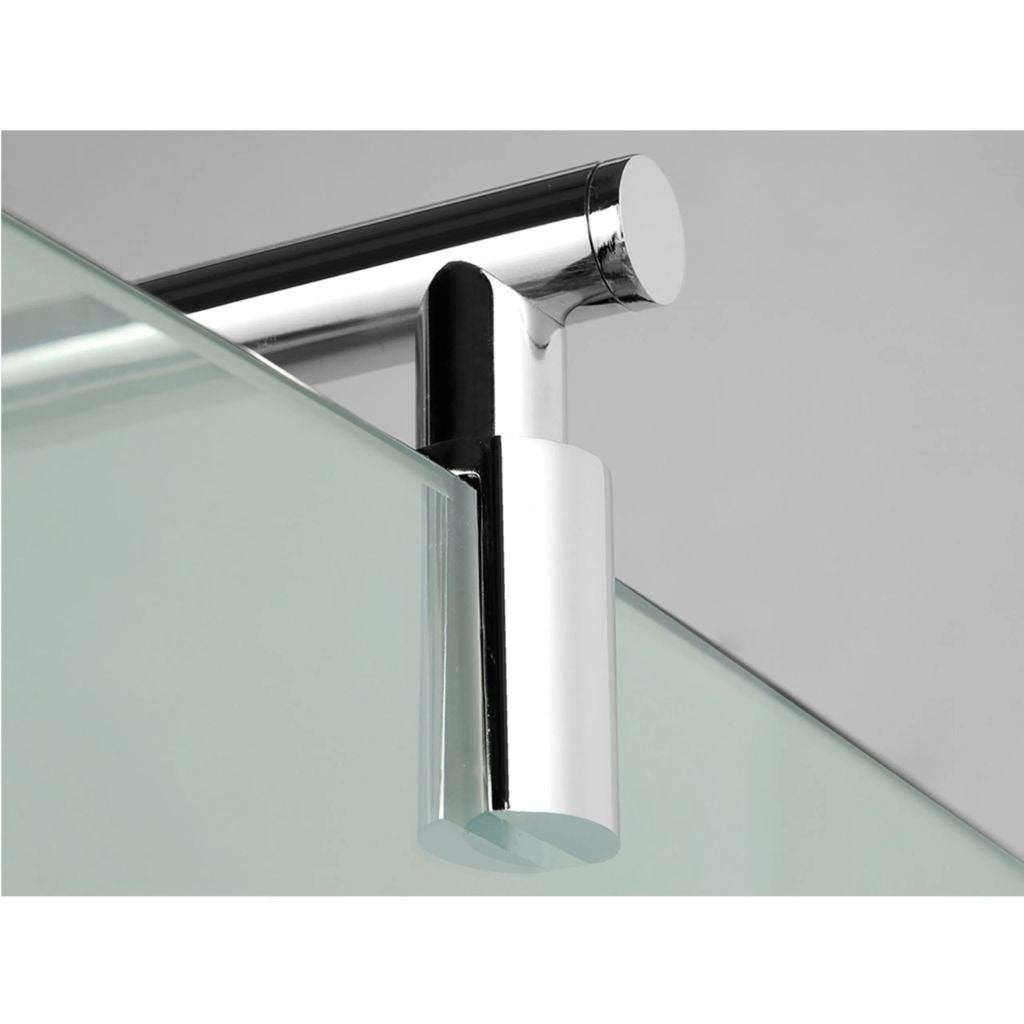Inloopdouche Douchewand 100x200 Antikalk Chroom Profiel, Doe-het-zelf en Verbouw, Glas en Ramen, Ophalen, Minder dan 80 cm, Info@dealplein.nl