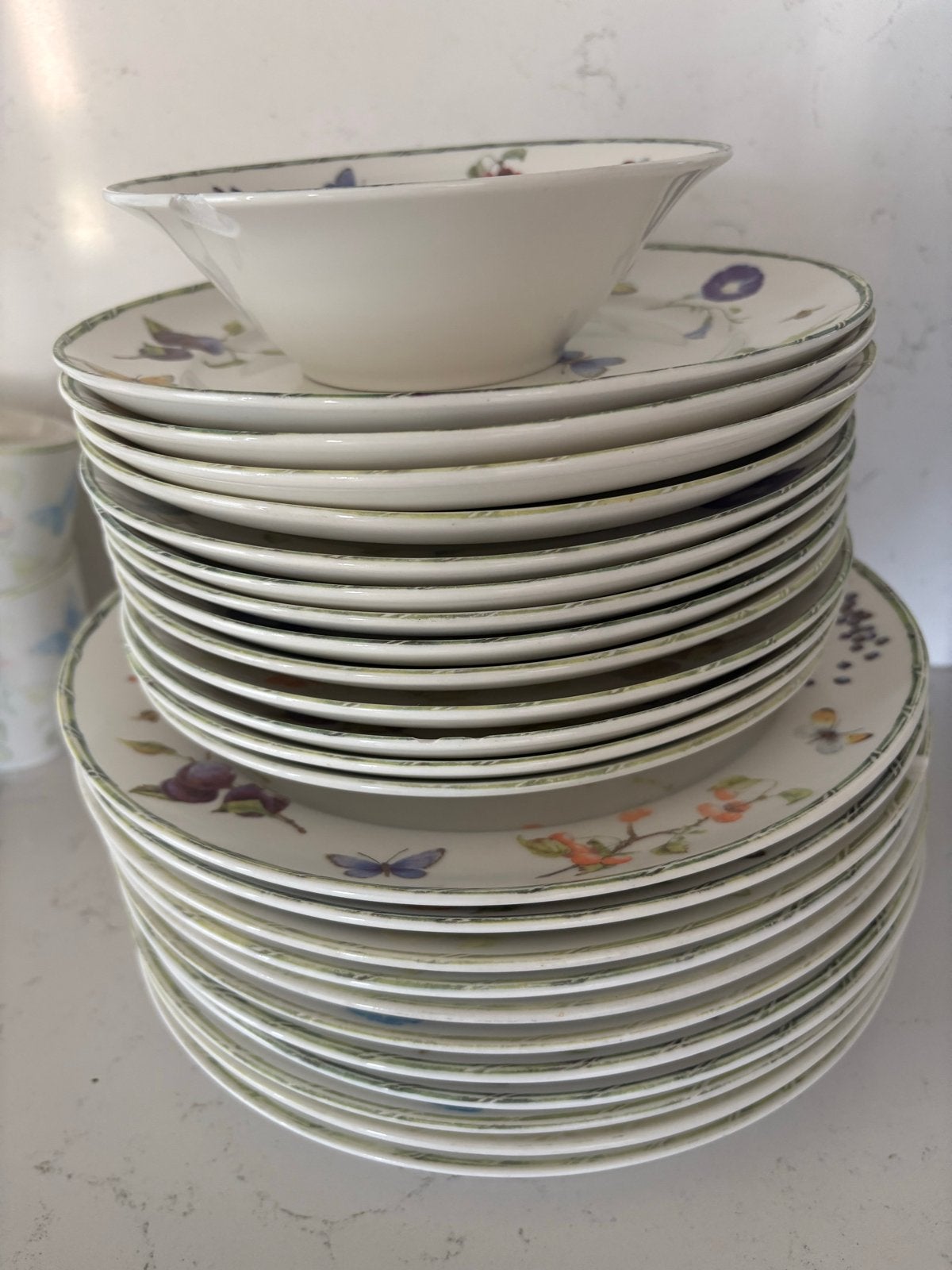 38st Janneke Brinkman Servies Fruit en Flowers, Ophalen, Gebruikt, Overige merken, Overige stijlen