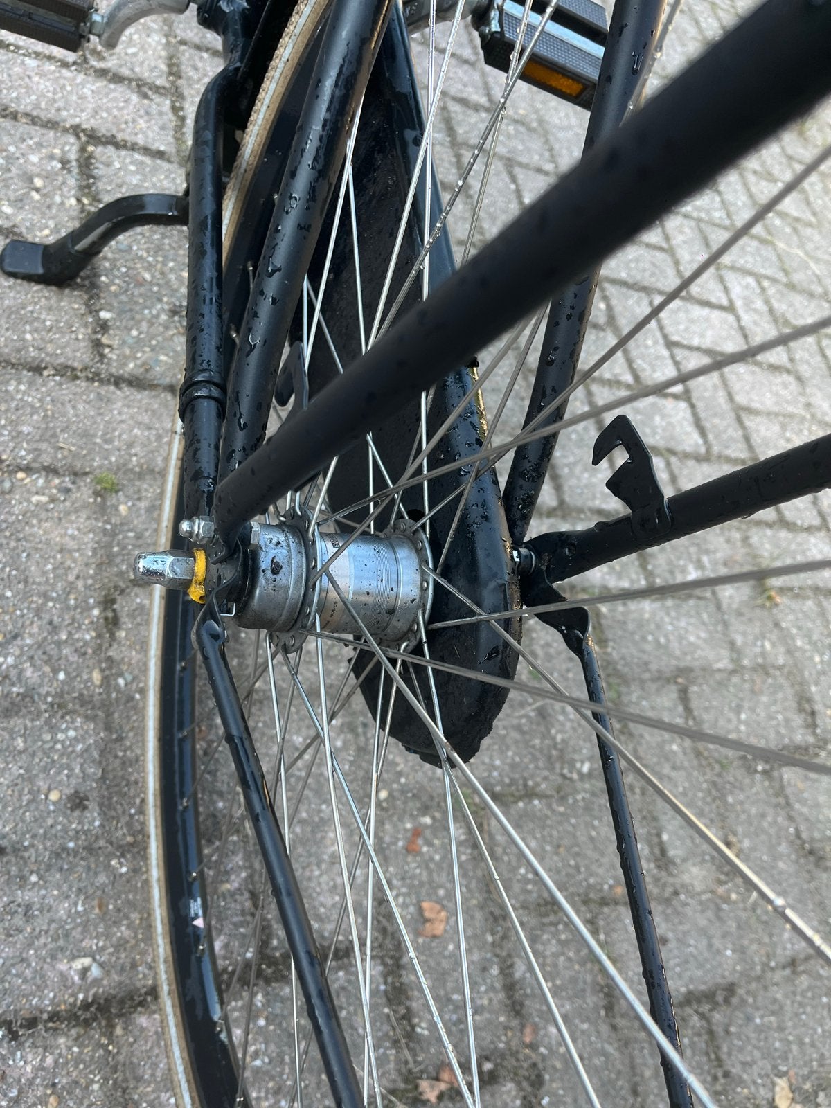 Cortina fiets met voor- en achterdrager, Ophalen, Gebruikt, Terugtraprem, Versnellingen