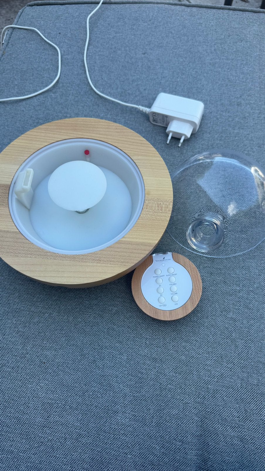 Young Living diffuser Aria, Ophalen, Gebruikt, Aroma