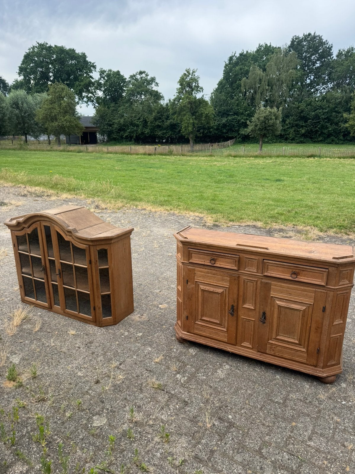 2 delige kast, Ophalen, Zo goed als nieuw, 25 tot 50 cm