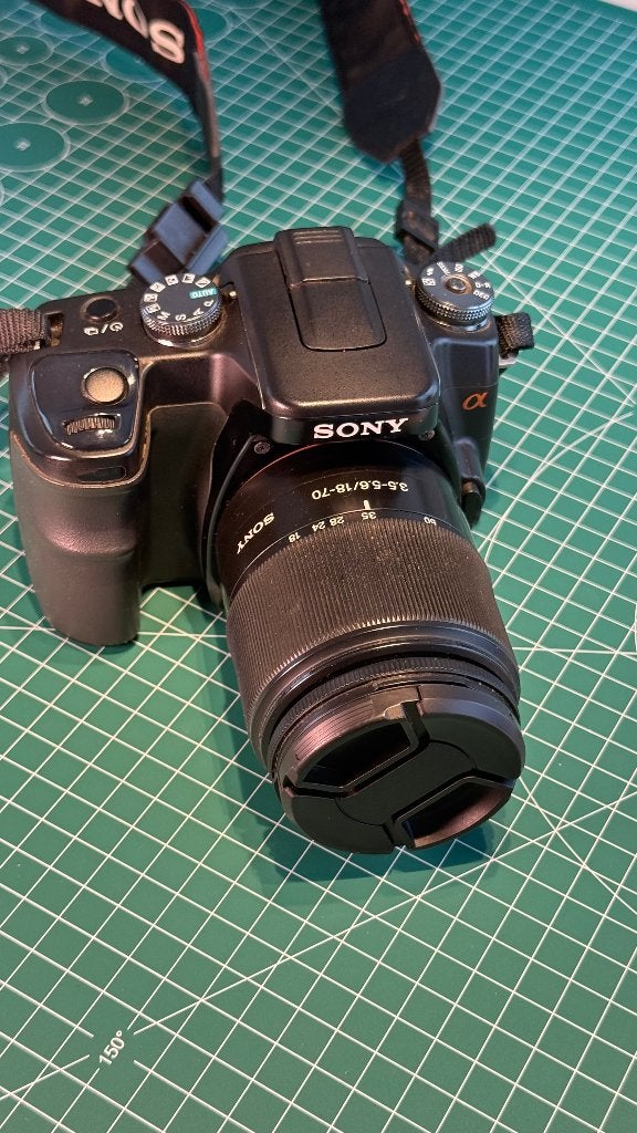 Sony Alpha a100, Audio, Tv en Foto, Fotocamera's Digitaal, Gebruikt, Spiegelreflex, Ophalen of Verzenden, Accu