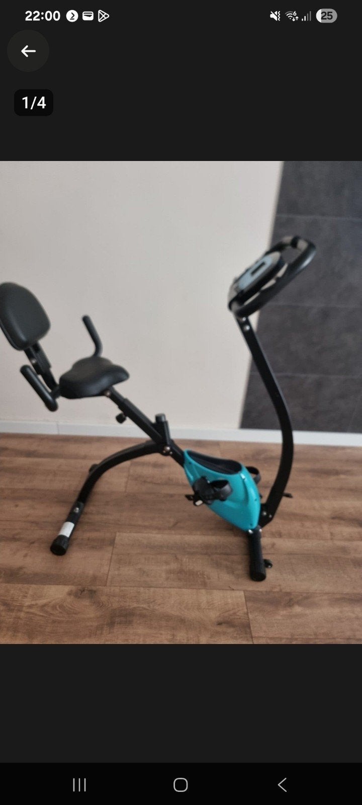 Styletics Ligfiets Hometrainer - Zo goed als nieuw, Ligfiets, Ophalen of Verzenden, Zo goed als nieuw, Metaal