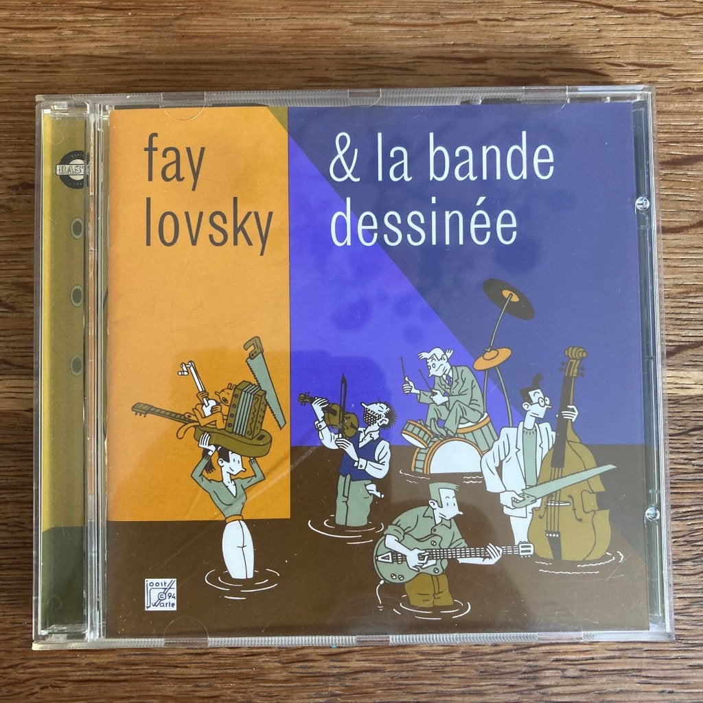 Fay Lovsky La Bande Dessinée Joost Swarte nederpop theramin, Ophalen of Verzenden, Zo goed als nieuw, Album