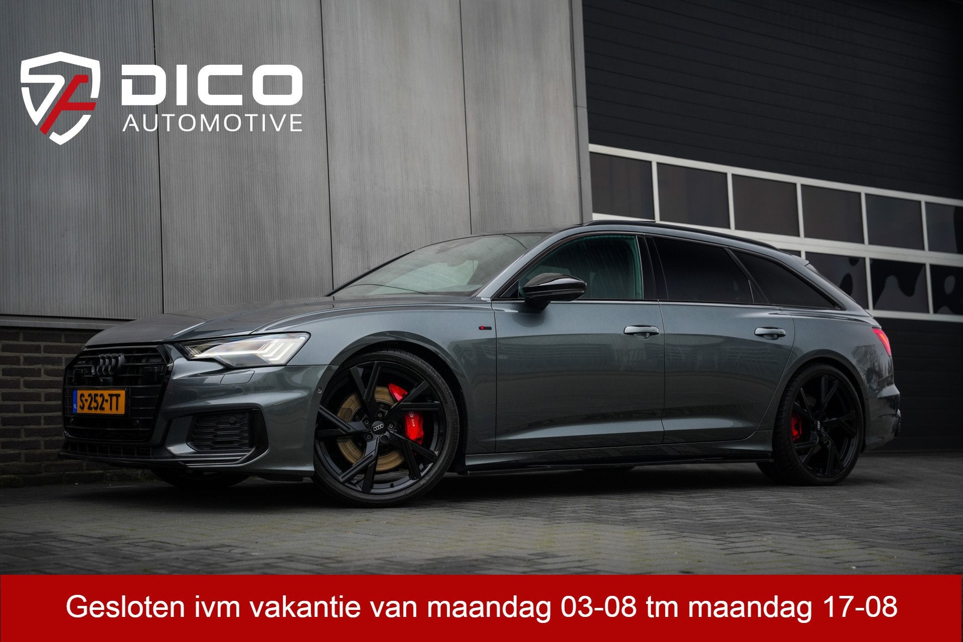 Audi A6 Avant 55 TFSI 340pk V6 Quattro Sport S line Edition, Automaat, Gebruikt, 2995 cc, 2000 kg