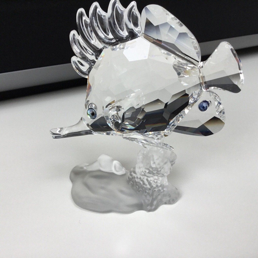 Swarovski Pincetvis incl doos en certificaat, Verzamelen, Ophalen of Verzenden, Nieuw, Figuurtje