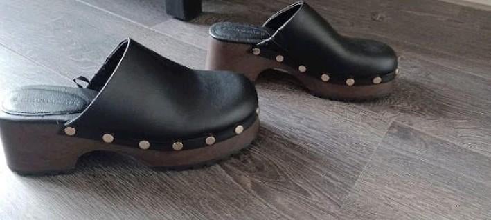 Mooie clogs, Ophalen, Zwart, Nieuw, Sneakers of Gympen