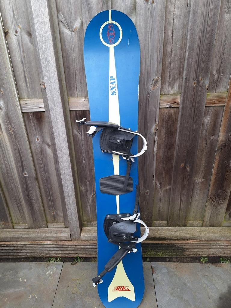 Snowboard met bindingen - Crazy Creek Snap, Ophalen