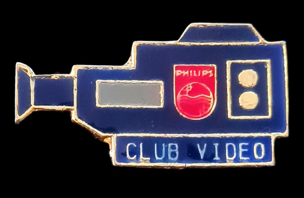 Philips- Club Video pin, Verzenden, Nieuw, Merk, Speldje of Pin