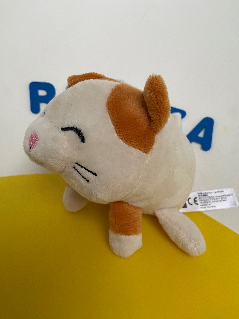 K3230 hema poes wit bruin trillend, Ophalen of Verzenden, Zo goed als nieuw