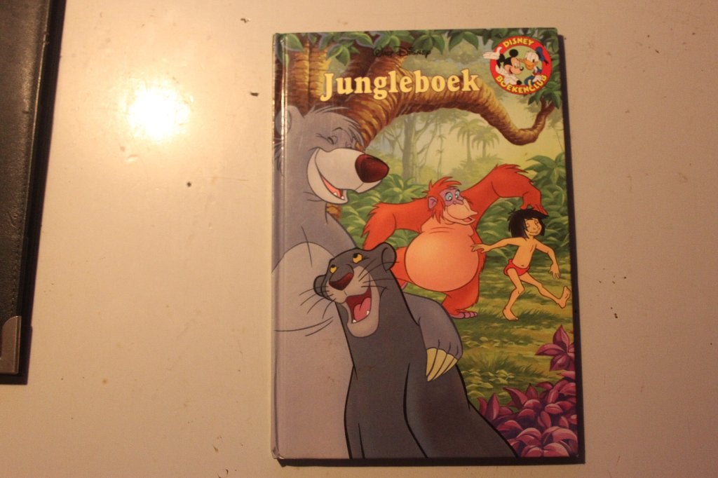 803o - boek - walt disney - jungleboek, Ophalen of Verzenden, Gelezen, Fictie algemeen