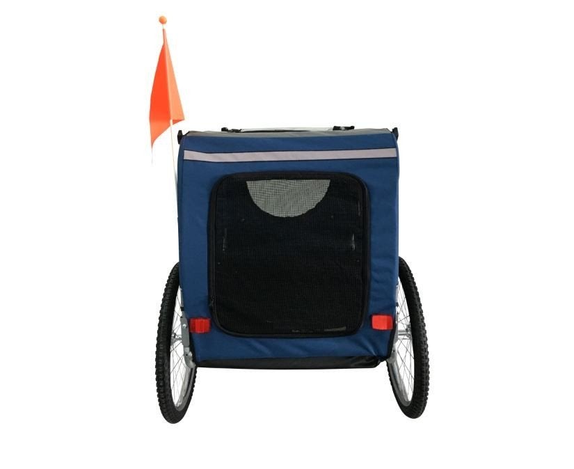 Fietskar Opvouwbaar Honden Fiets Kar Blauw nu voor € 129,00!, Ophalen of Verzenden, Nieuw