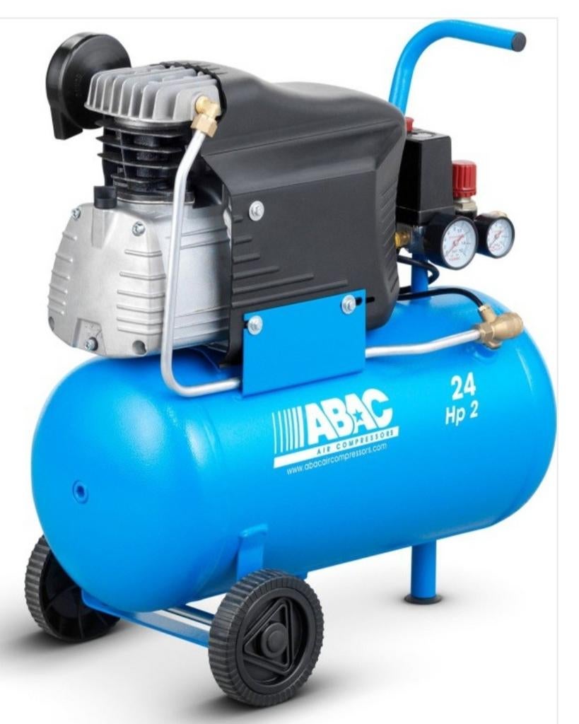 Abac L20 compressor 220L/min  10 bar, Minder dan 25 liter, Ophalen, Minder dan 200 liter/min
