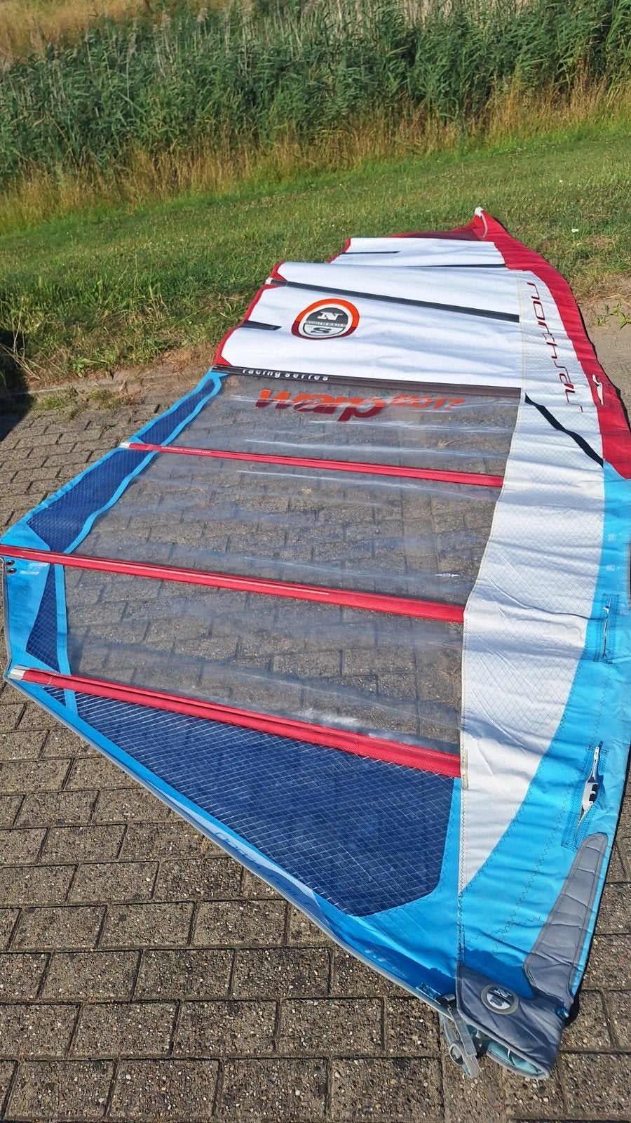 North Sails Warp 7.7 2017, Ophalen, Gebruikt, Zeil