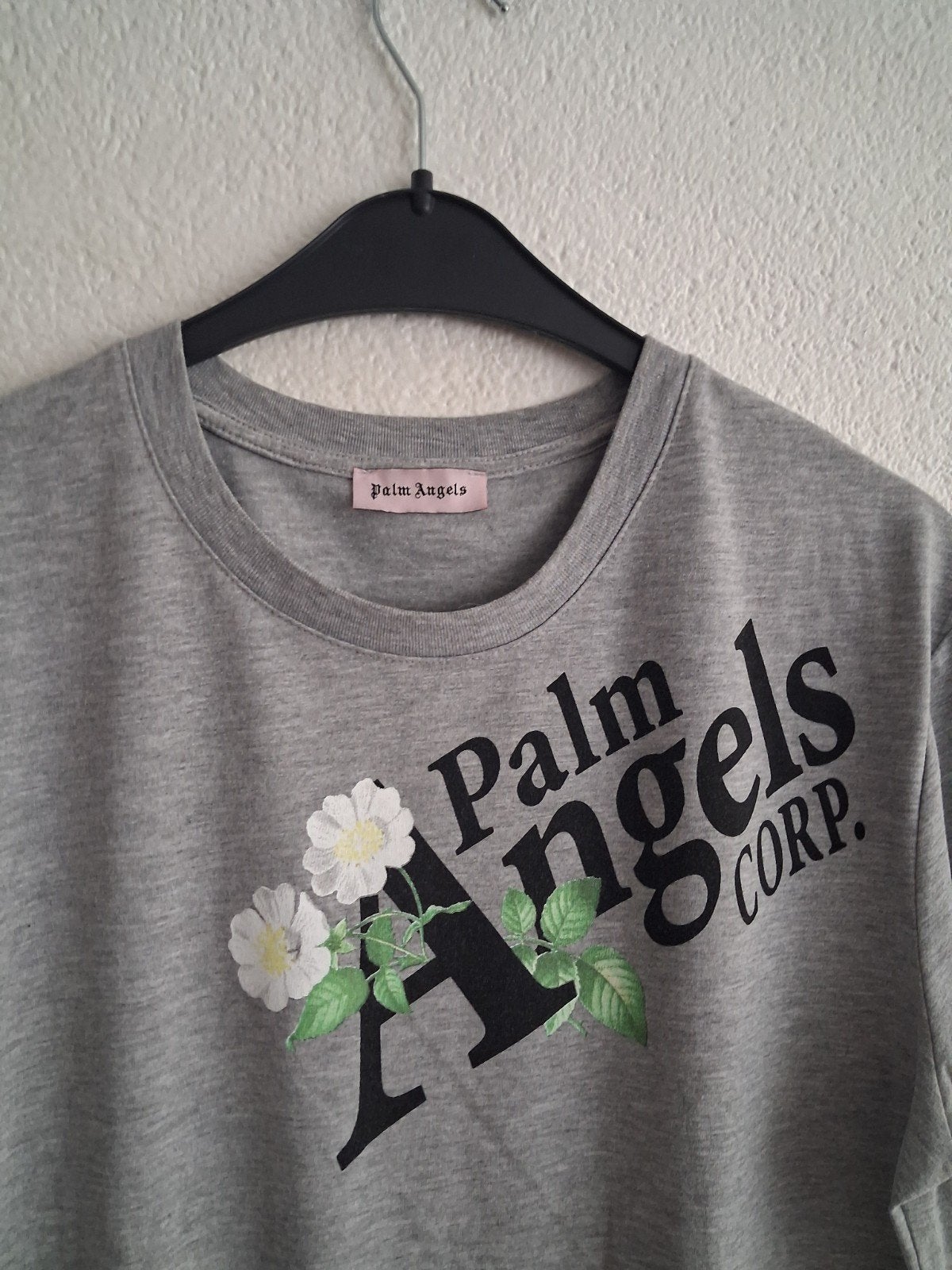 Palm Angels T-shirt met bloemenprint Maat  XL, Palm Angels, Maat 48/50 (M), Ophalen of Verzenden, Zo goed als nieuw
