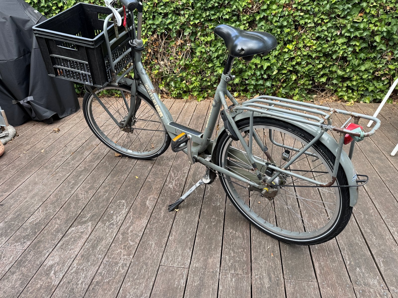 Batavus delivery bike, verlengde bagagedrager, framemaat 54, Fietsen en Brommers, Fietsen | Dames | Omafietsen, Versnellingen