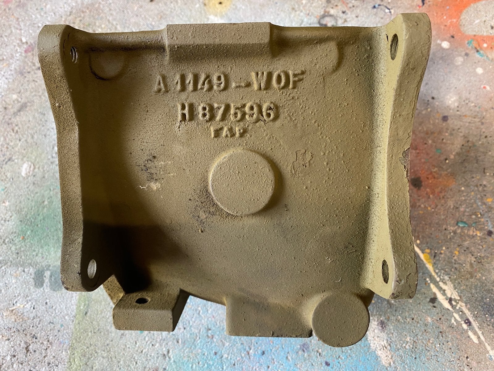 Willys MB T84 versnellingsbak behuizing wof, Ophalen of Verzenden, Overige soorten, Amerika, Overige typen