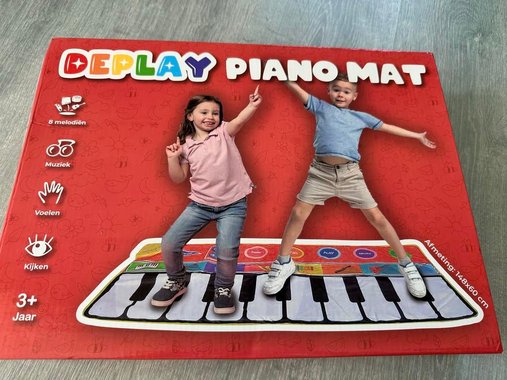 DEPLAY Piano Mat - Muzikaal Speelkleed voor Kinderen, Ophalen of Verzenden, Zo goed als nieuw, Speelkleed, Met geluid