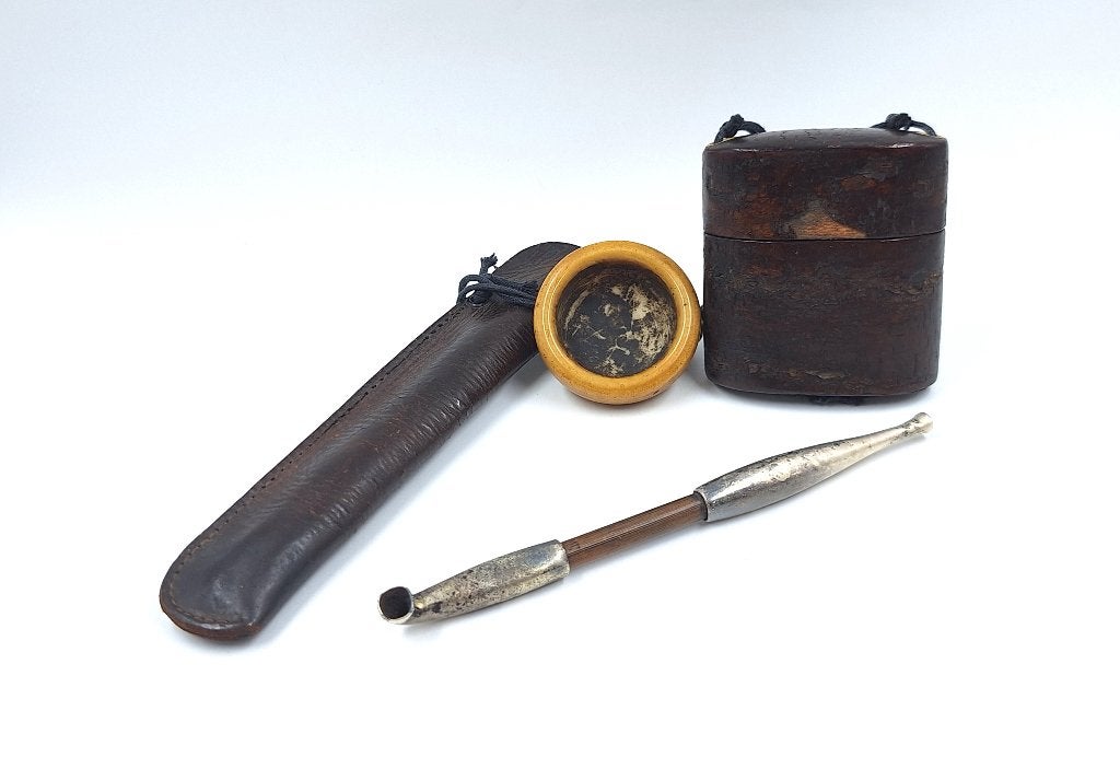 Japanse kiseru tabaksset, Antiek en Kunst, Japan, Verzenden
