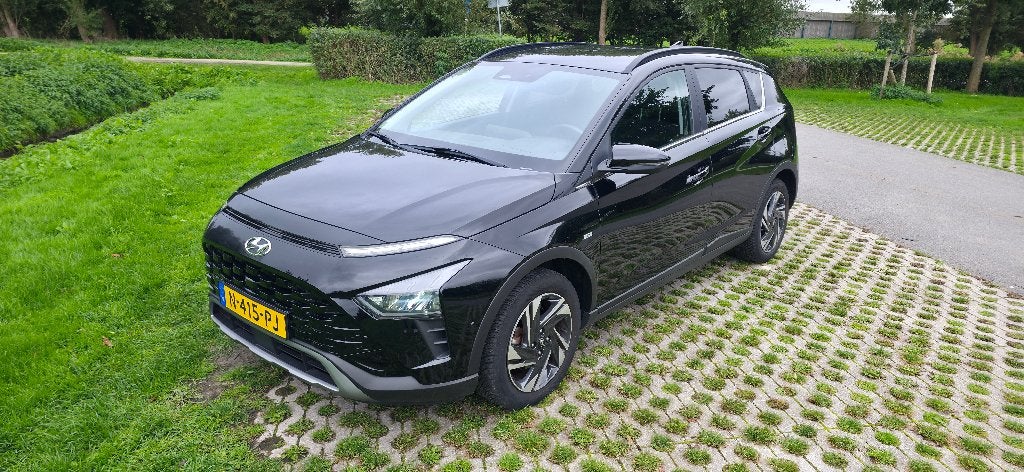 Hyundai Bayon 1.0 T-gdi 48V 100PK  2022 Zwart-11.440 km, Voorwielaandrijving, Zwart, 1095 kg, 100 pk