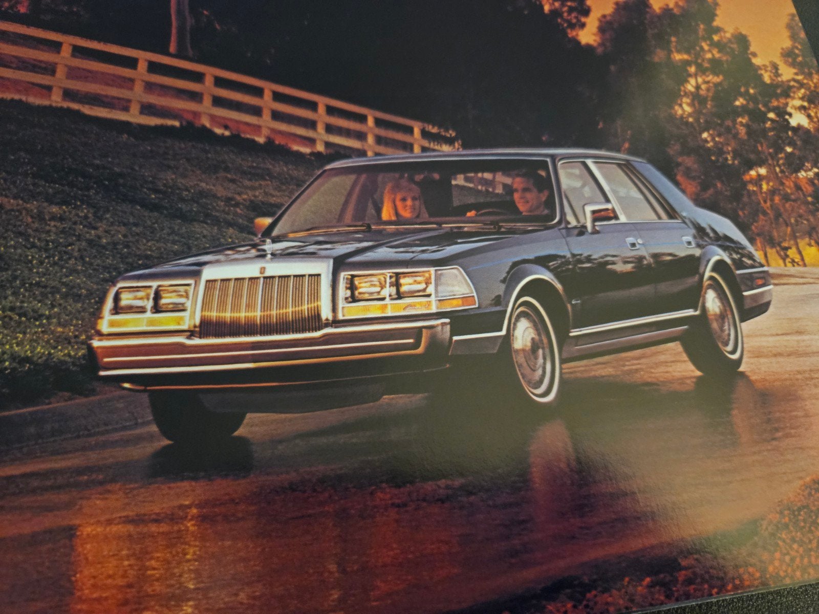 Brochure Lincoln Continental 1986 USA, Ophalen of Verzenden, Zo goed als nieuw, Overige merken