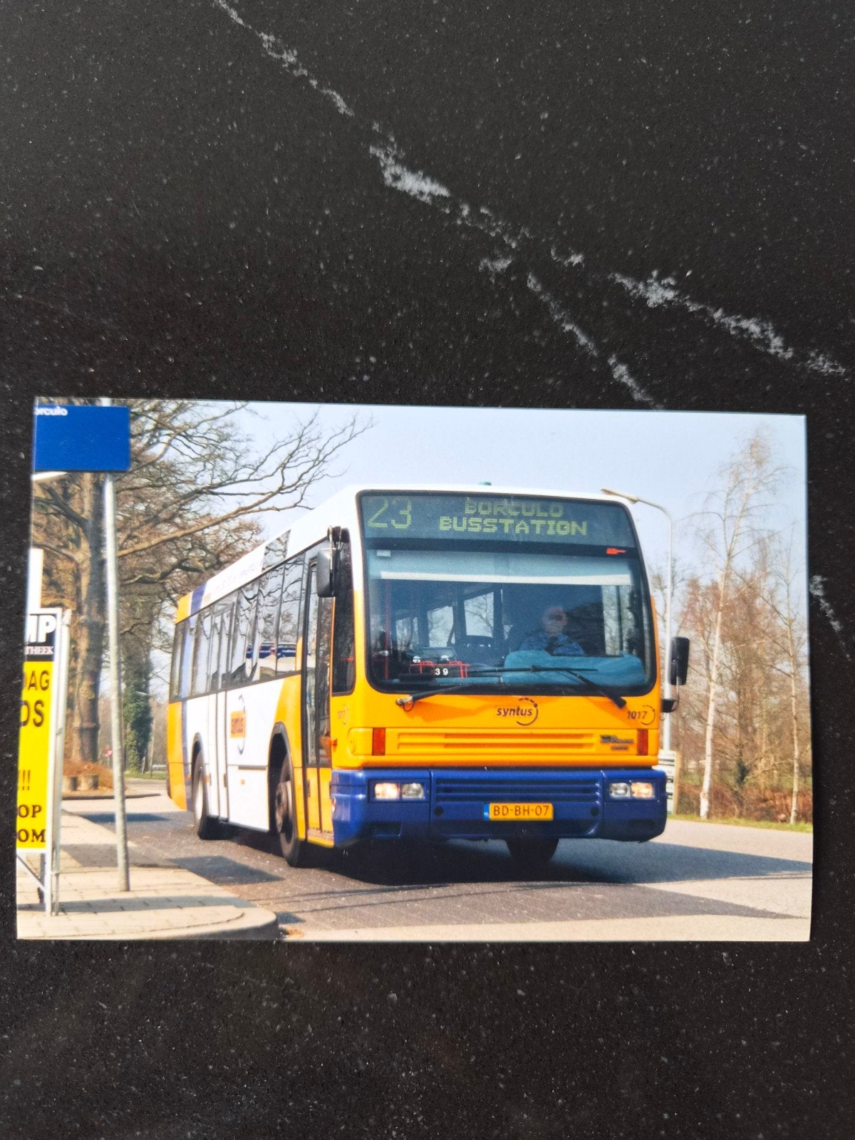 Foto 10x15 bus Syntus 1017, Ophalen of Verzenden, Bus of Metro, Overige typen